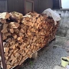 薪の不足、薪集めなどの御支援致します。の画像