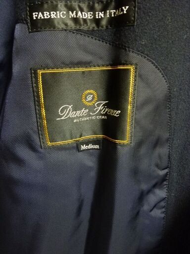 Dante Firenze_ITARY製コート_M_カシミア