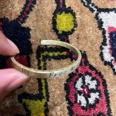 真鍮バングルの画像