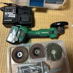 ハイコーキ　充電グラインダー　G3610DA（XP）　です。  