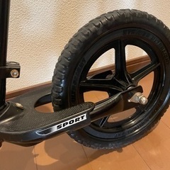 ストライダー　スポーツモデル　黒　12インチの画像