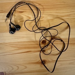 iPhoneイヤホン　SONY黒
