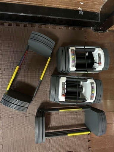 ダンベル、ベンチ筋トレ器具セット