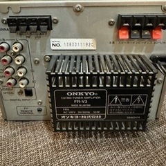 ONKYO オンキョー　アンプの画像