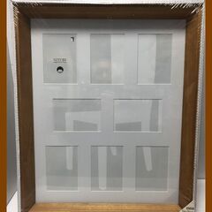 ▼【ニトリ　大型フォトフレーム　未開封品　45㎝*55㎝　Ｌ版8...