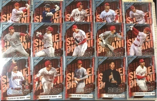 大谷翔平選手、MVP特別カードコンプリート15枚セット(リピさん優先)