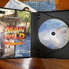man wild サバイバルゲームDVDの画像