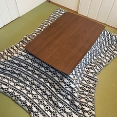 お取引先決定　コタツとコタツ布団のおまけ付き