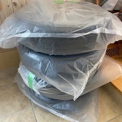 値下げしました。タントファンクロス純正未走行タイヤ&ホイール4本セット