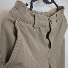 最終価格！【定番ストレートベージュ色綿パンツ】　かなり状態良いですの画像