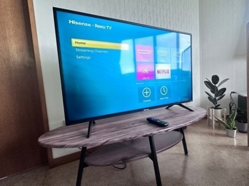 Hisense TV 40inch➕TV stand 