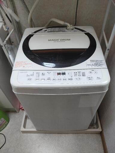 東芝洗濯機　６kg　２１日以降