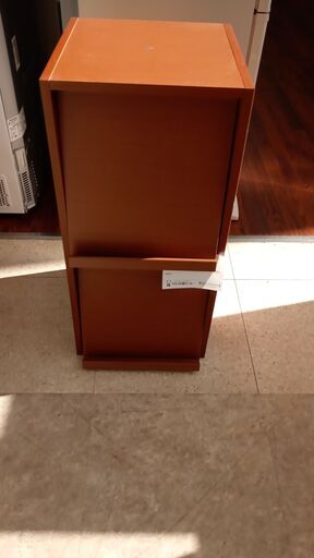 ★ジモティ割あり★  ディスプレイラック 茶 H79×D39.3×W38 クリーニング済み TJ3361