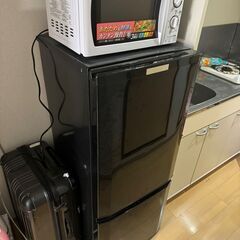 [取引中]三菱冷蔵庫　2017年式/146L/「MR-P15C-...