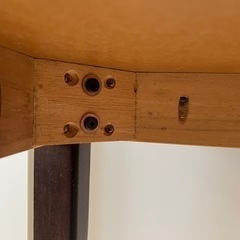 【引取限定】ダイニングテーブル・チェア2脚セットの画像