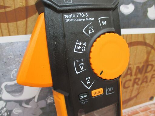 テスト　Testo770-3　クランプメーカー　中古品　現状品　【ハンズクラフト宜野湾店】