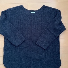 スタディオクリップ　ニット　トレーナー　Mサイズ