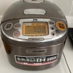 【受け渡し予定者決定】象印IH炊飯器 3合炊き