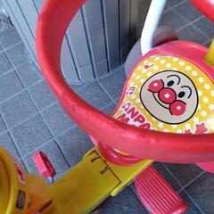 【中古】アンパンマン三輪車　取説付きの画像