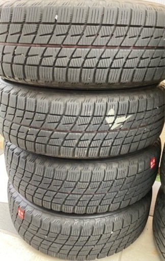 12月17日　お取引終了　195 65 r15 ブリジストンスタッドレスタイヤ　アルミホイール　４本セット