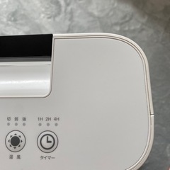 値下げオッケー！セラミックファンヒーター⭐︎人感センサー付の画像