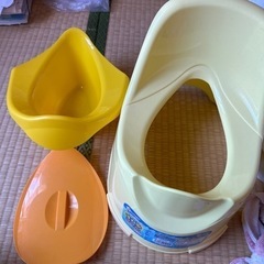 すわるオマルの画像