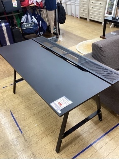 KL-40【新入荷　リサイクル品】IKEA ウーテスペラレ　ゲーミングデスク　黒