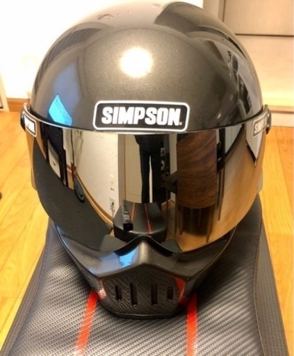 【装飾品】シンプソンSIMPSON M30 ガンメタ 57㎝