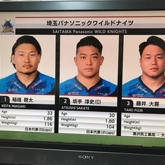 SONY BRAVIA 40型　ジャンク品