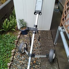 ゴルフカート  ２輪手引きカートゴルフバッグ 簡単取付