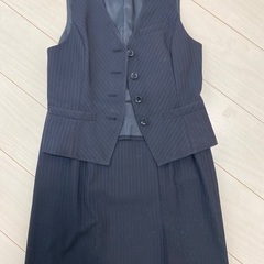 OL事務服ベスト＆スカート