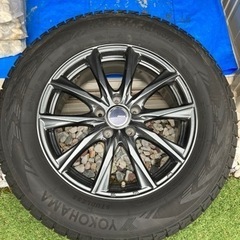 235 65 R17 タイヤホイールセット 4本 スタッドレス iceguard 235