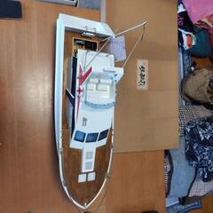 木製　手作り　ボート　80cm