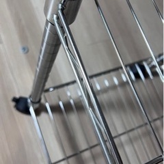 スチールラック ハンガーラック　極美品の画像