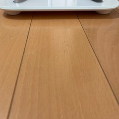 体重計　撮影と動作確認のみの画像