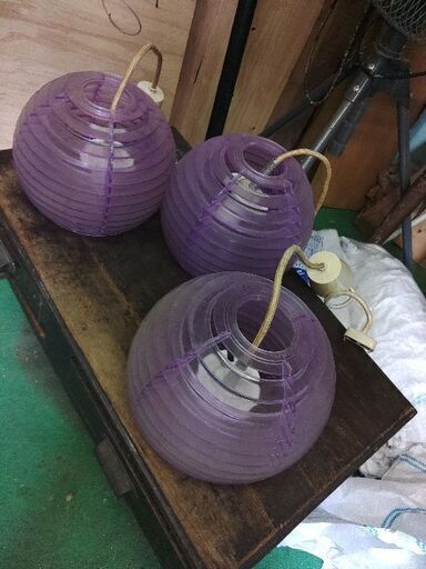 【OmNi ANTIQUEs】レトロ照明3つセットです