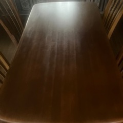 ダイニングテーブル5点セット（中古）