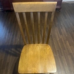 ダイニングテーブル5点セット（中古）