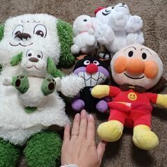 1/24にお店に売りに行きます。ぬいぐるみ　わんわん　アンパンマンなど