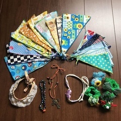★犬用　バンダナ　首飾り　ネックレス★豪華セット