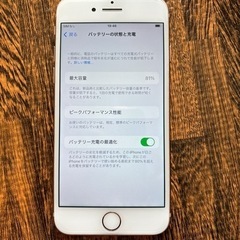 中古　iPhone8 SIMフリー　64Gの画像