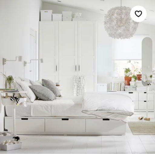 IKEA Nordliノールドリ ベッドフレーム (12月21日まで！)