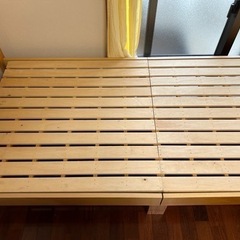 組み立て式ベッドの画像