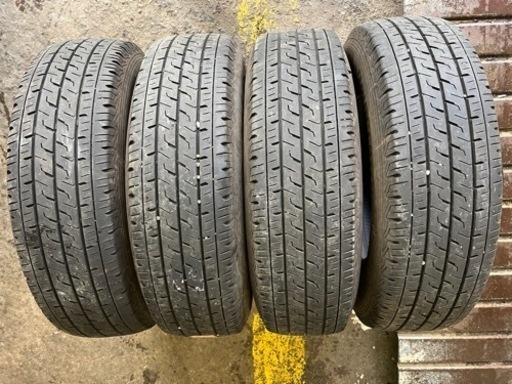 195/80R15 中古夏タイヤ4本セット