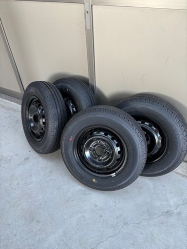 新車外し　エコピア　145/80R12 4本　サマータイヤ