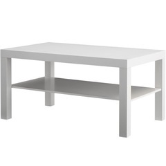 IKEA(イケア) LACK ホワイト 50161665 コーヒーテーブル、ホワイトの画像