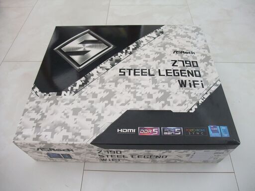 [新品未開封] 最新マザーボード ASROCK Z790 Steel Legend WiFi  LGA1700対応