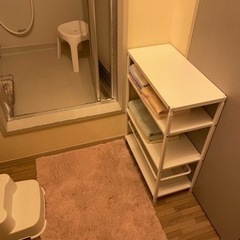 【やりとり中】IKEAのラックととワイヤーバスケット✖️2