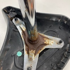 入学　自転車通学　ポスト直付サドルの画像