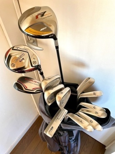ゴルフクラブPRGR テーラーメイド　キャディバッグ付き